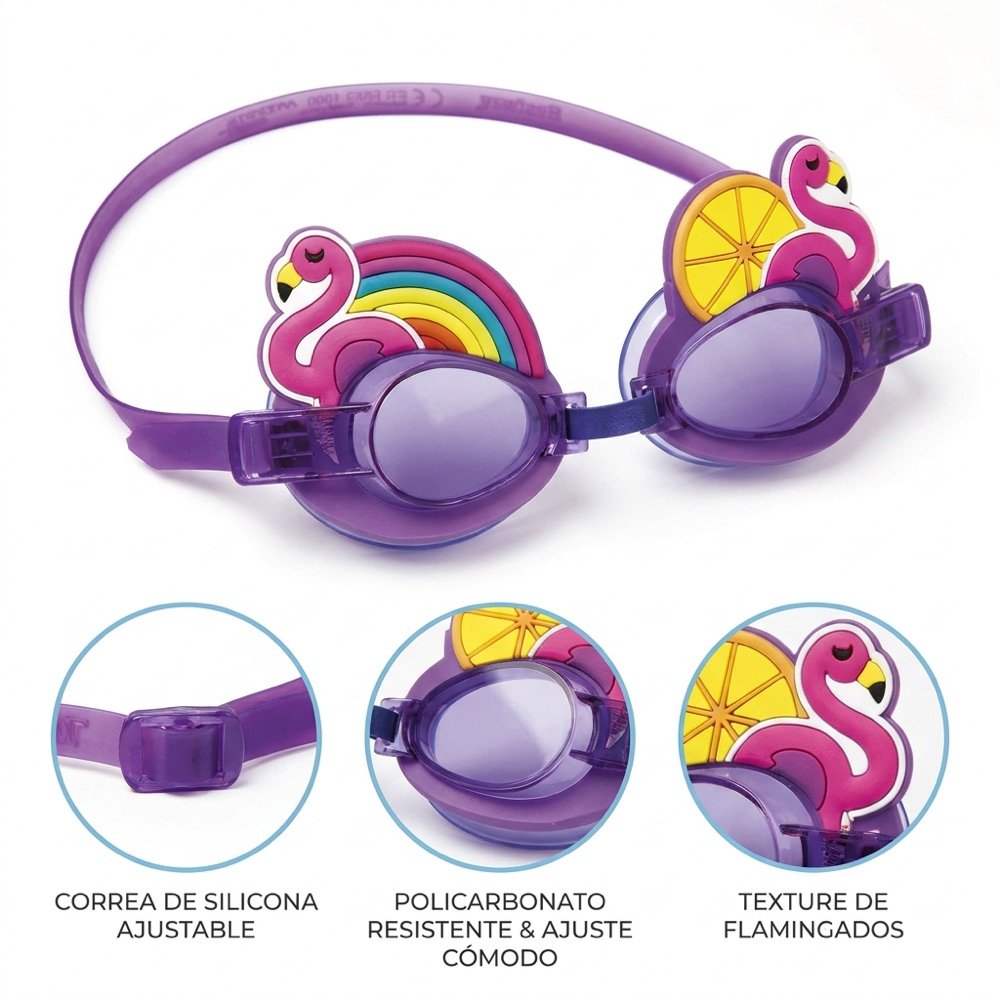 Goggles Infantiles Flamingo INTEX — zoom