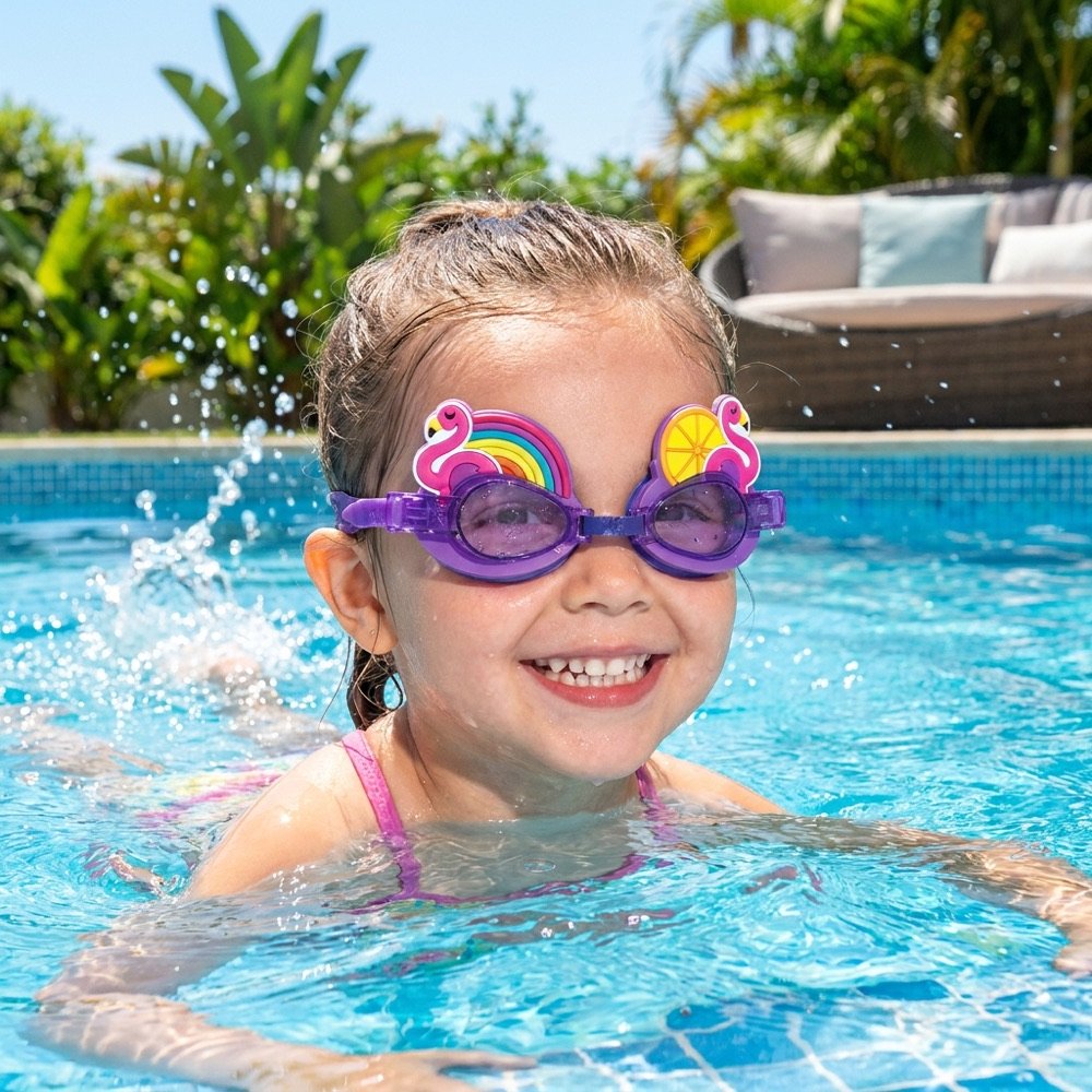 Goggles Infantiles Flamingo INTEX — lifestyle