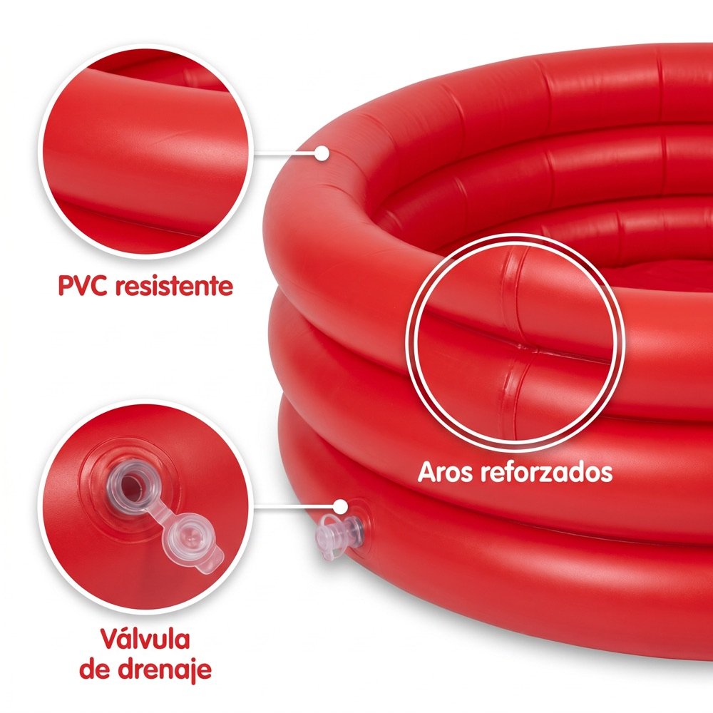 Alberca Inflable 3 Aros Bestway — zoom