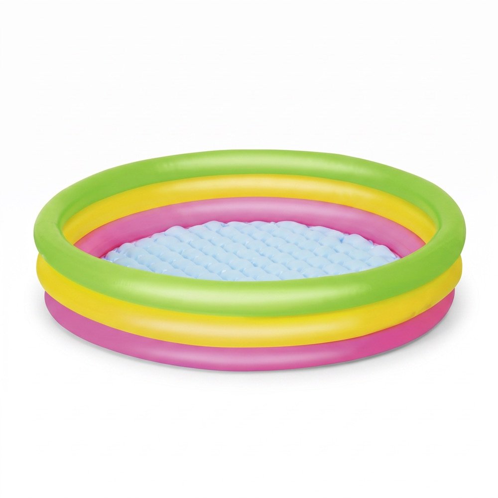 Alberca 3 Aros Colores 114cm Bestway