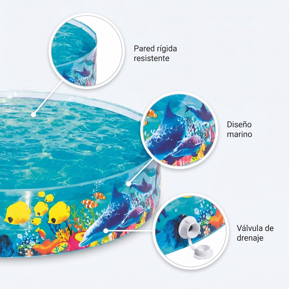 Alberca Rígida Marina 183cm Bestway — zoom