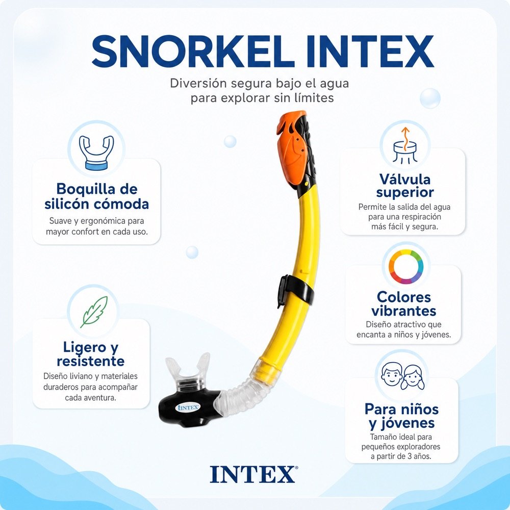 Snorkel INTEX — beneficios