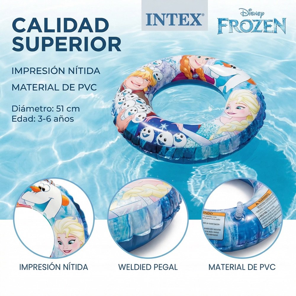 Salvavidas 20in Frozen INTEX — zoom