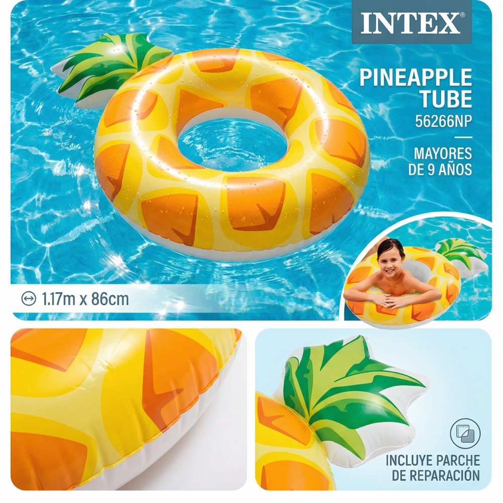 Salvavidas Piña 46x34 INTEX — zoom