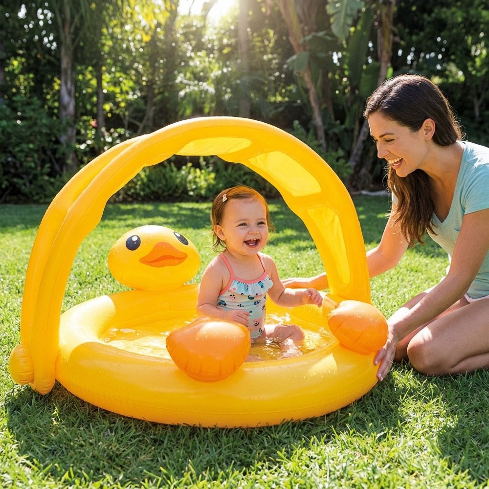 Alberca Sombra Bebe Pato INTEX — lifestyle