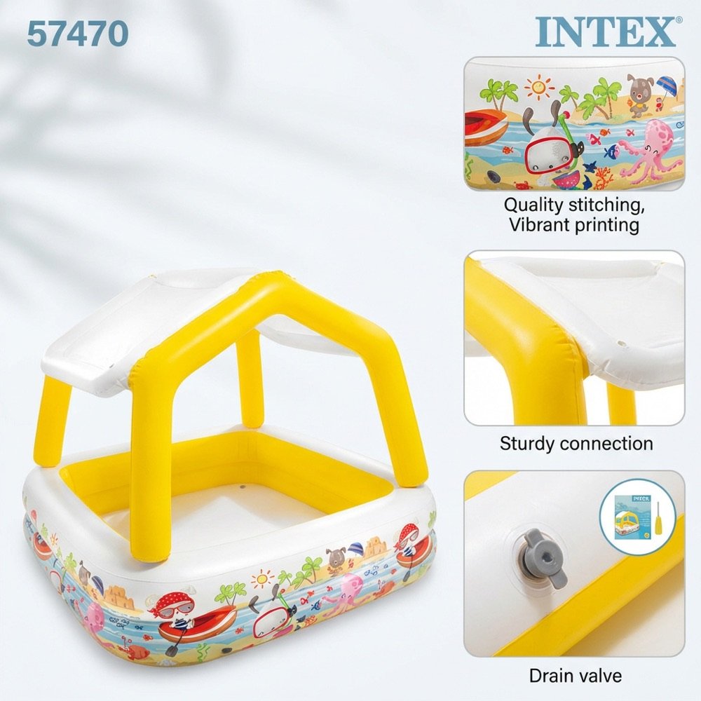 Alberca Casita con Toldo INTEX — zoom