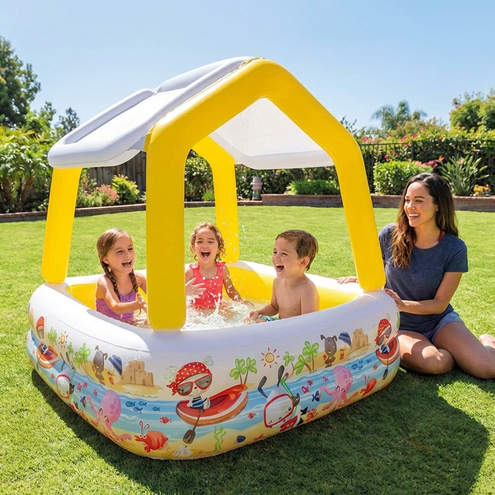 Alberca Casita con Toldo INTEX — lifestyle