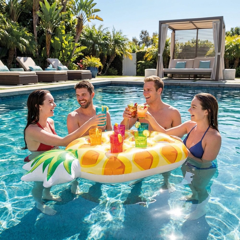 Portavasos Piña INTEX — lifestyle