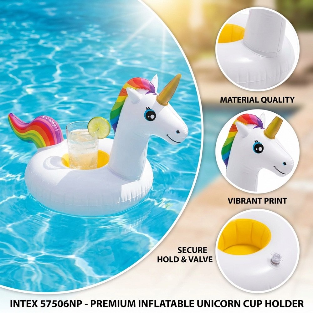 Portavasos Unicornio INTEX — zoom