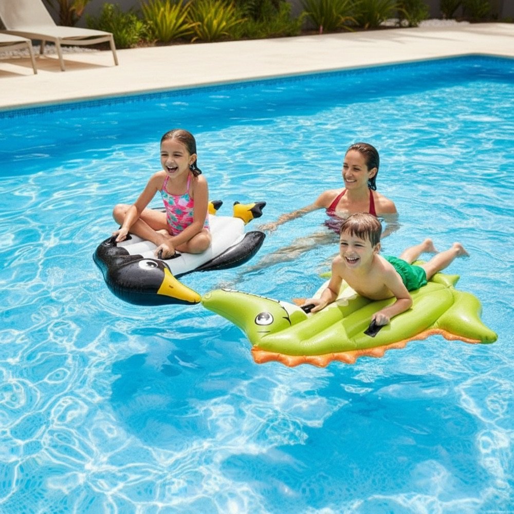 Flotador Figura Animales Pinguino Cocodrilo INTEX — lifestyle