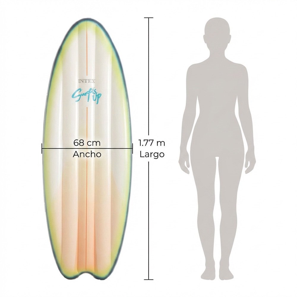Tabla de Surf INTEX — dimensiones