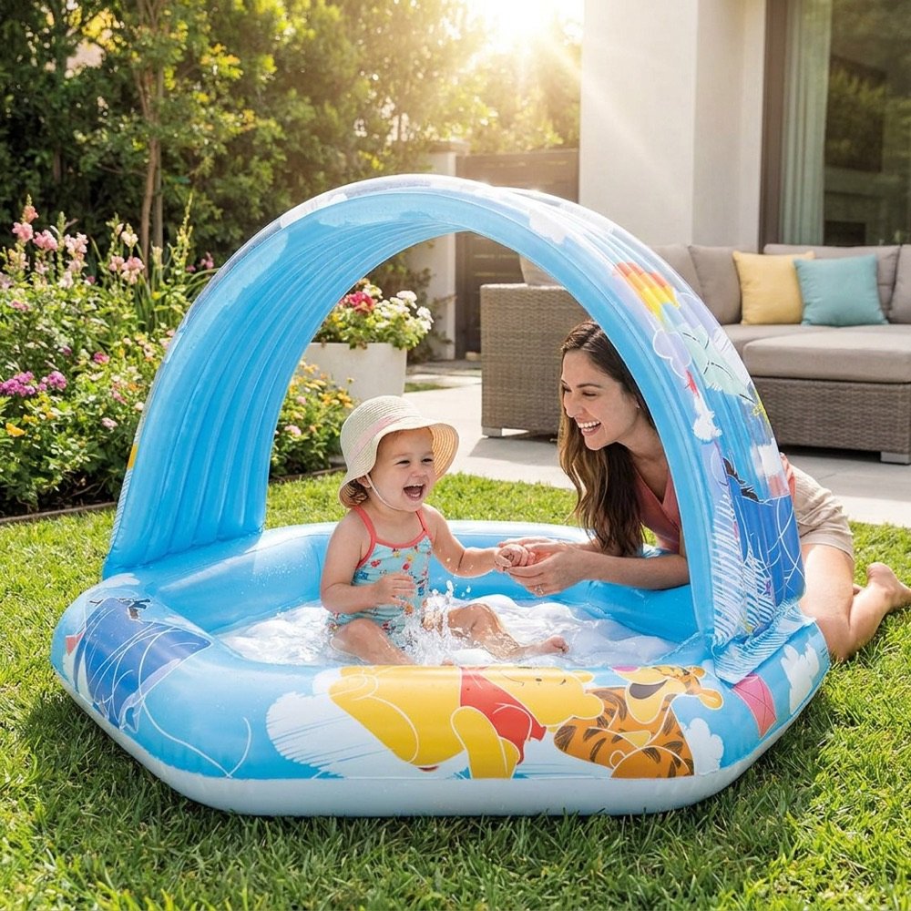 Alberca Winnie Pooh con Toldo INTEX — lifestyle