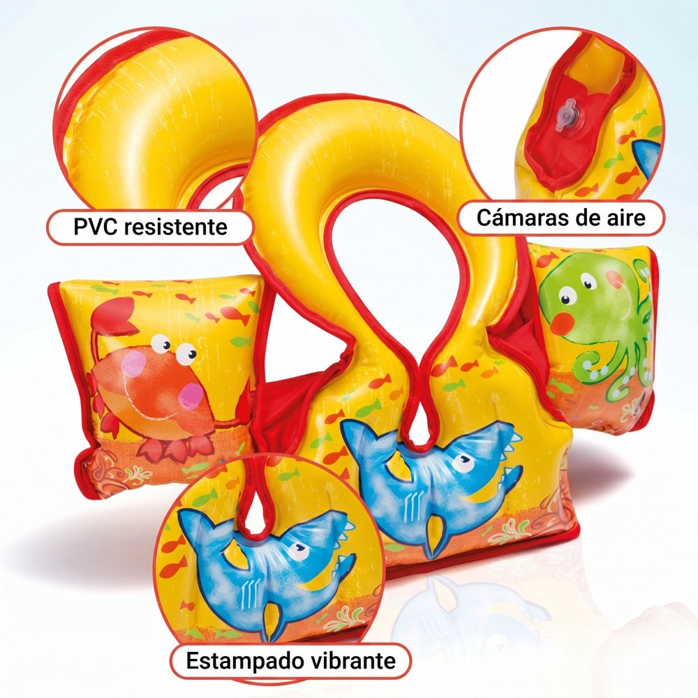 Pechera y Hombrera INTEX — zoom