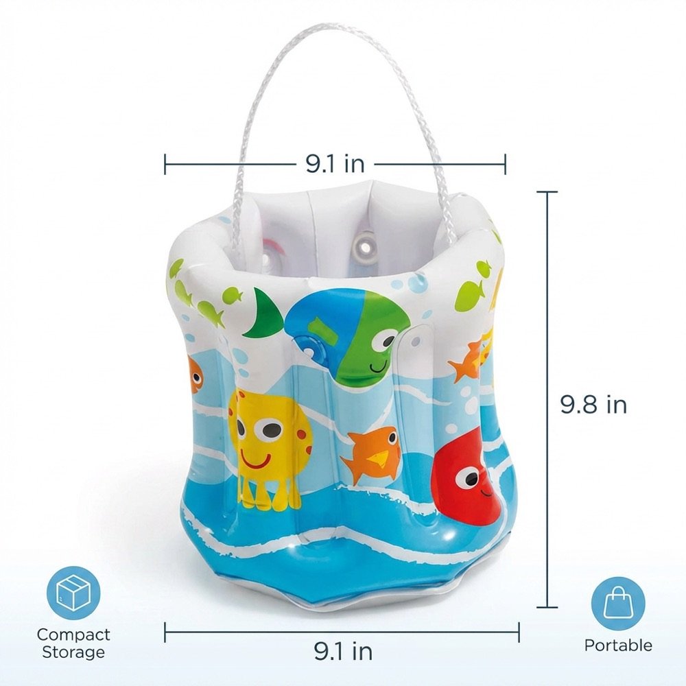 Cubeta Inflable INTEX — dimensiones