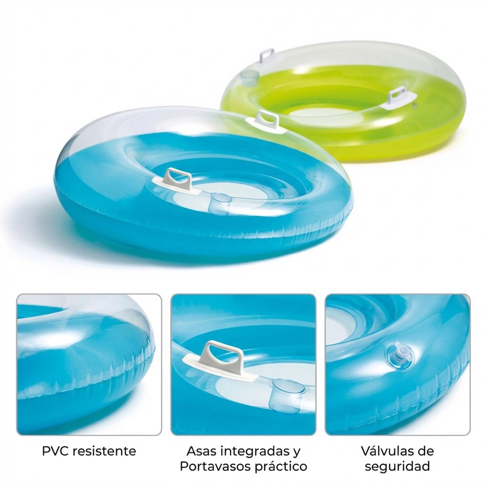 Flotador Circular Lounge INTEX — zoom