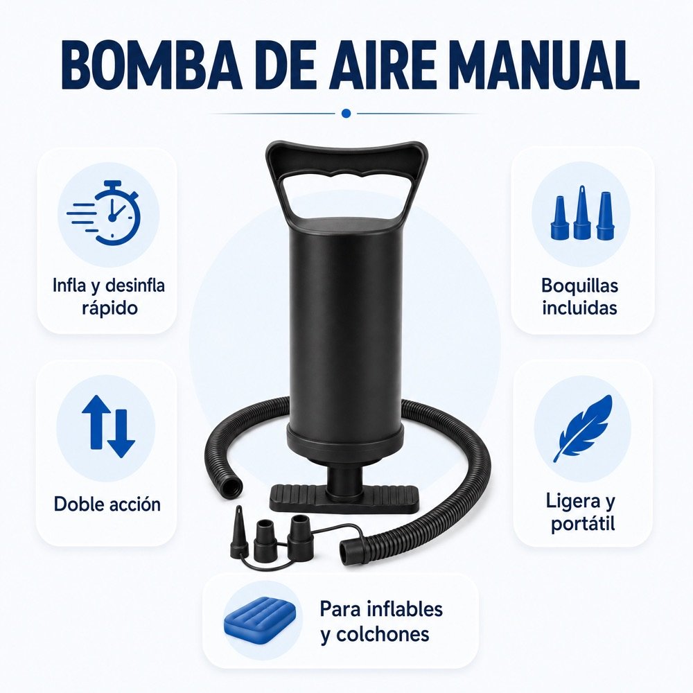 Bomba de Aire INTEX — beneficios